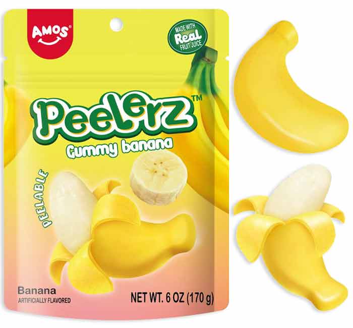 Peelerz Gummy Banana Bag 6 oz