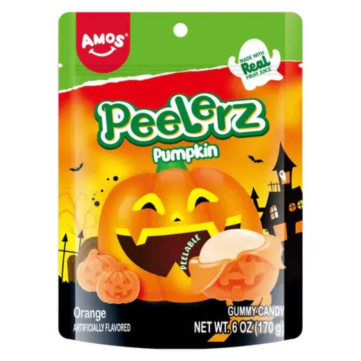 Peelerz Gummy Pumpkin Bag 6 oz