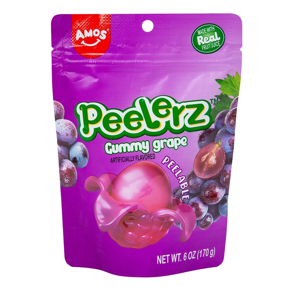 Peelerz Gummy Grape Bag 6 oz