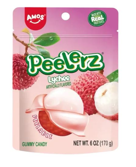 Peelerz Gummy Lychee Bag 6 oz