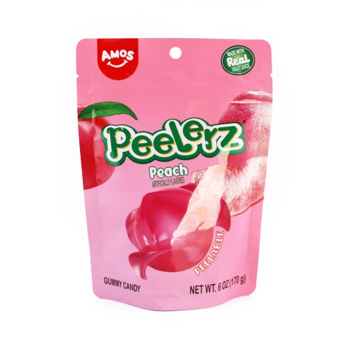 Peelerz Gummy Peach Bag 6 oz