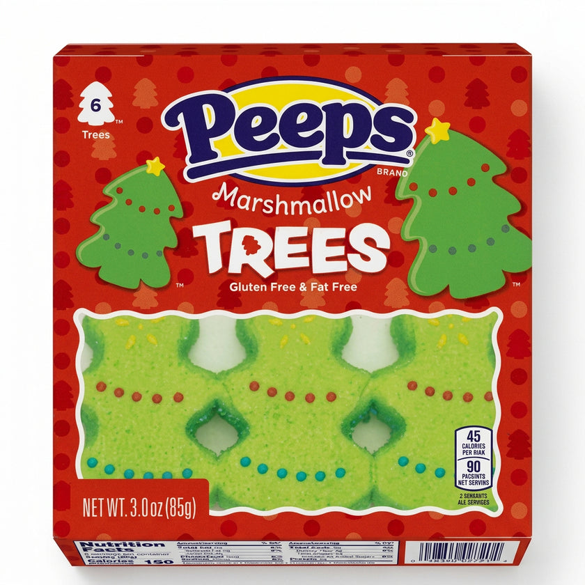 Peeps Christmas Trees 6 pc