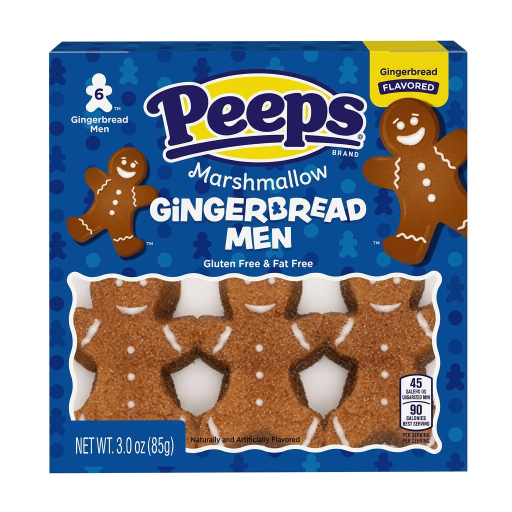 Peeps Gingerbread Man 6 pc
