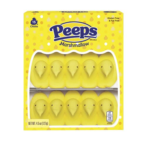 Peeps Yellow Chicks 15 pc