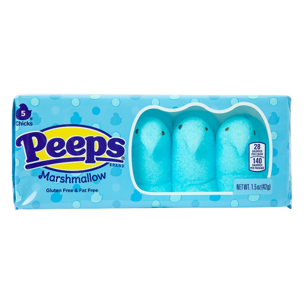 Peeps Blue Chicks 5 pc