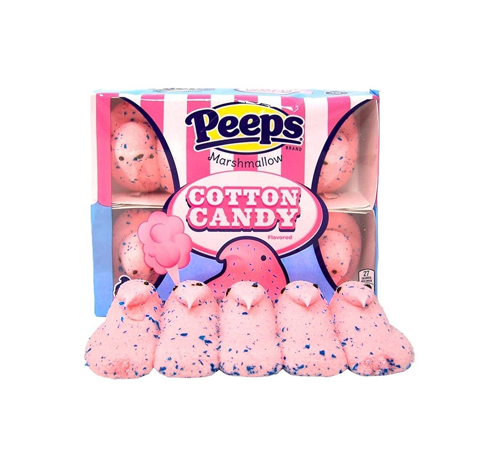 Peeps Cotton Candy Chicks 10 pc