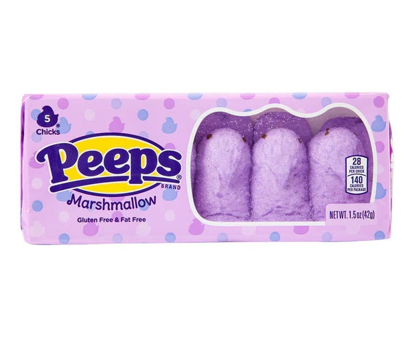 Peeps Lavender Chicks 5 pc