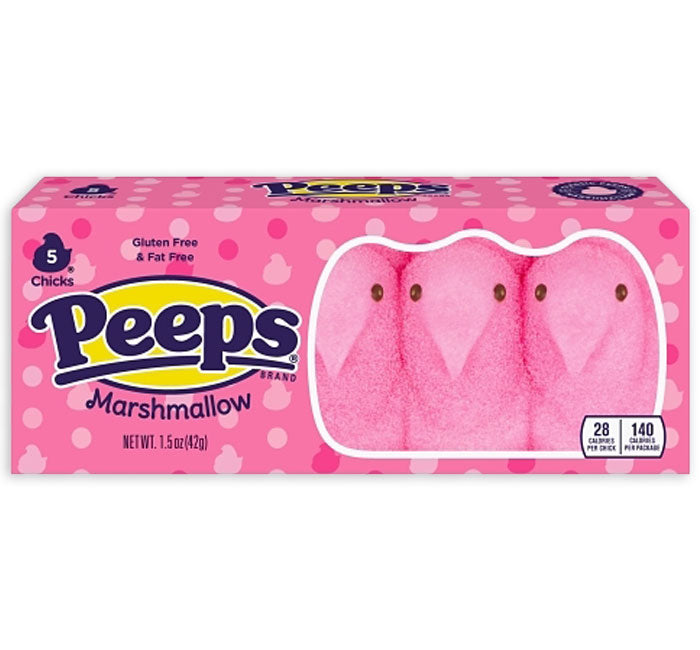 Peeps Pink Chicks 5 pc