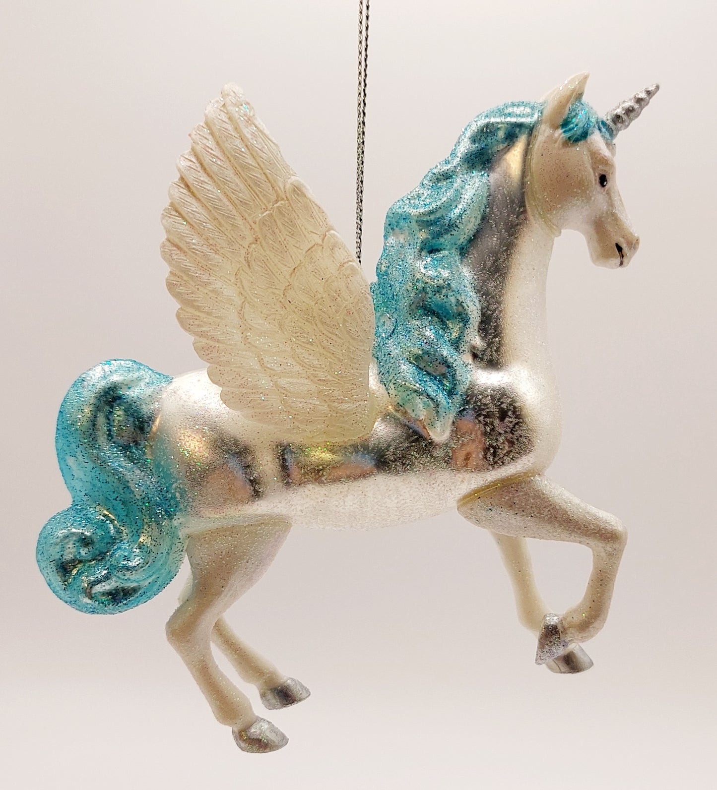 Pegasus Glass Assorted Ornament (BLUE ONLY)