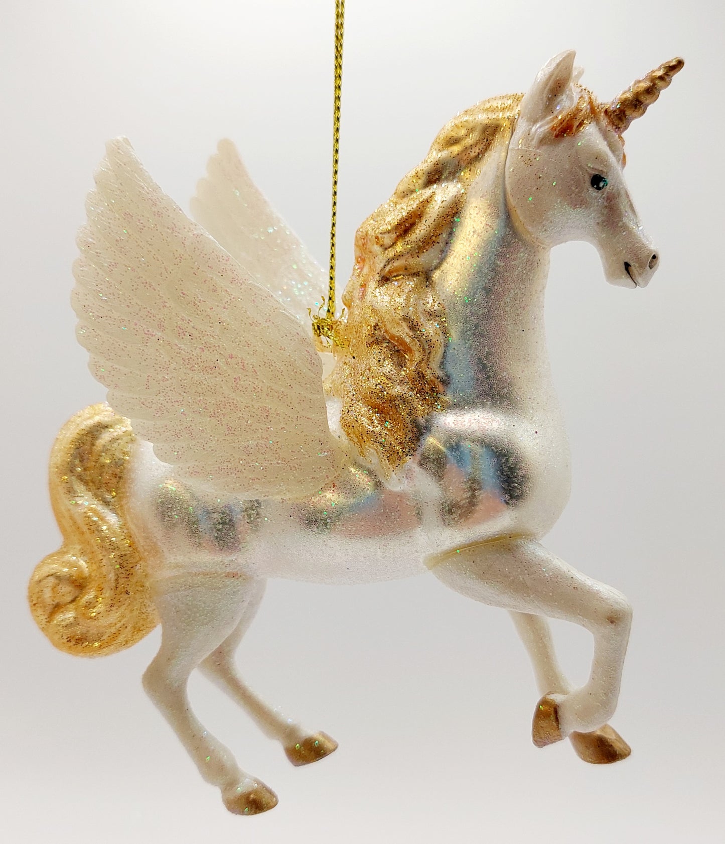 Pegasus Glass Assorted Ornament (BLUE ONLY)