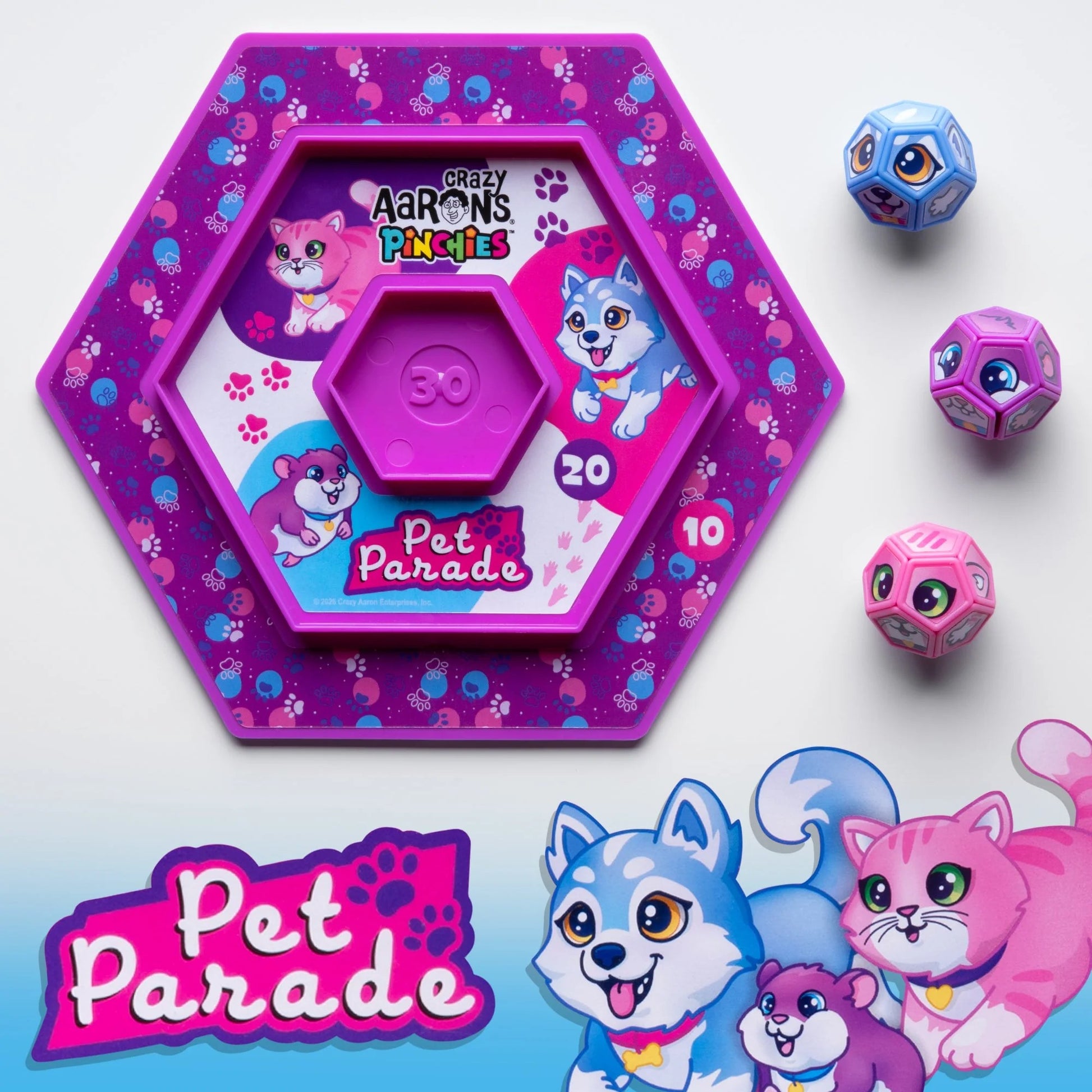 Pinchies Fun Fidget Game Pet Parade Series 1