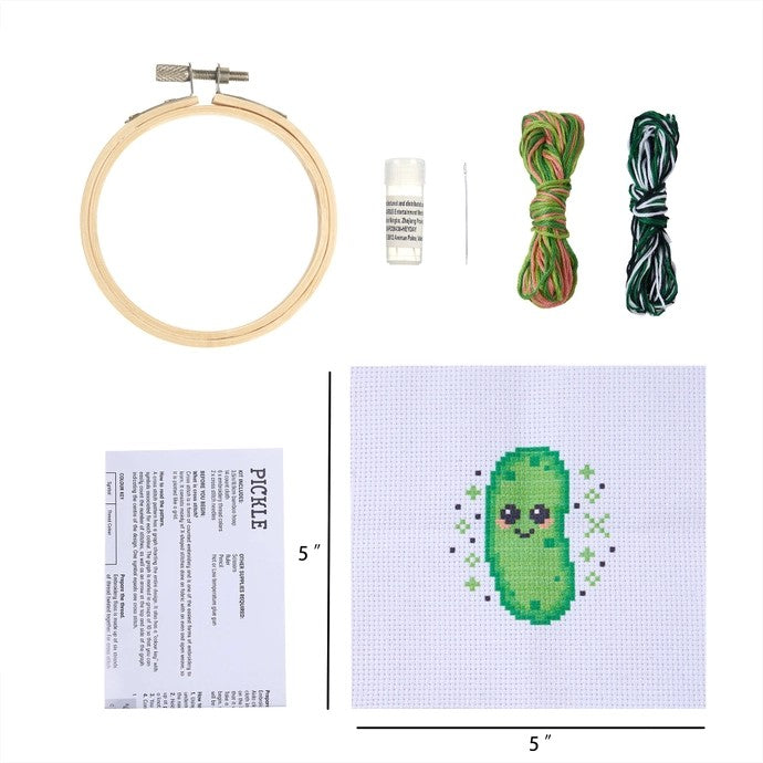 Pickle Cross Stitch Kit