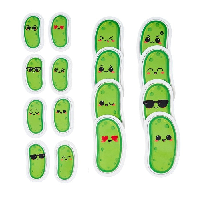 Pickle Puffy Stickers Tin