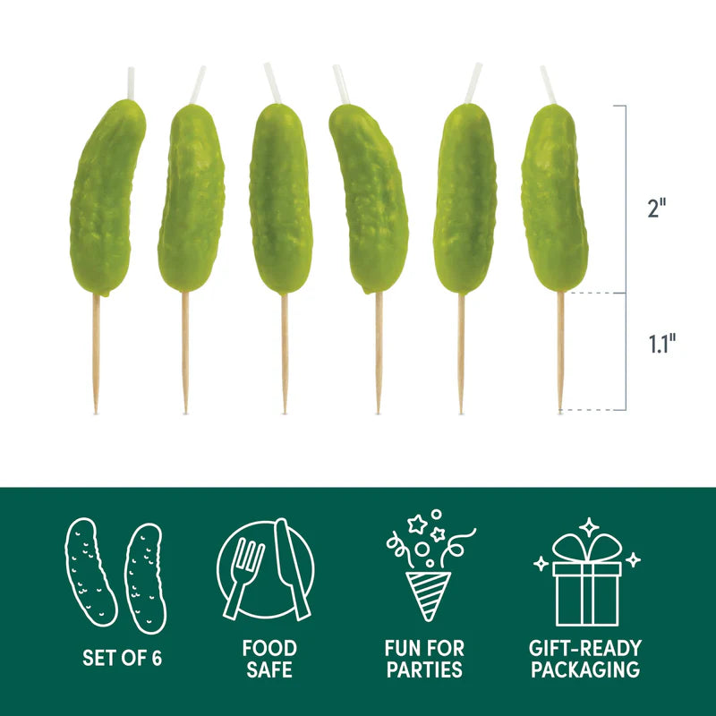 Pickle Party Birthday Candles