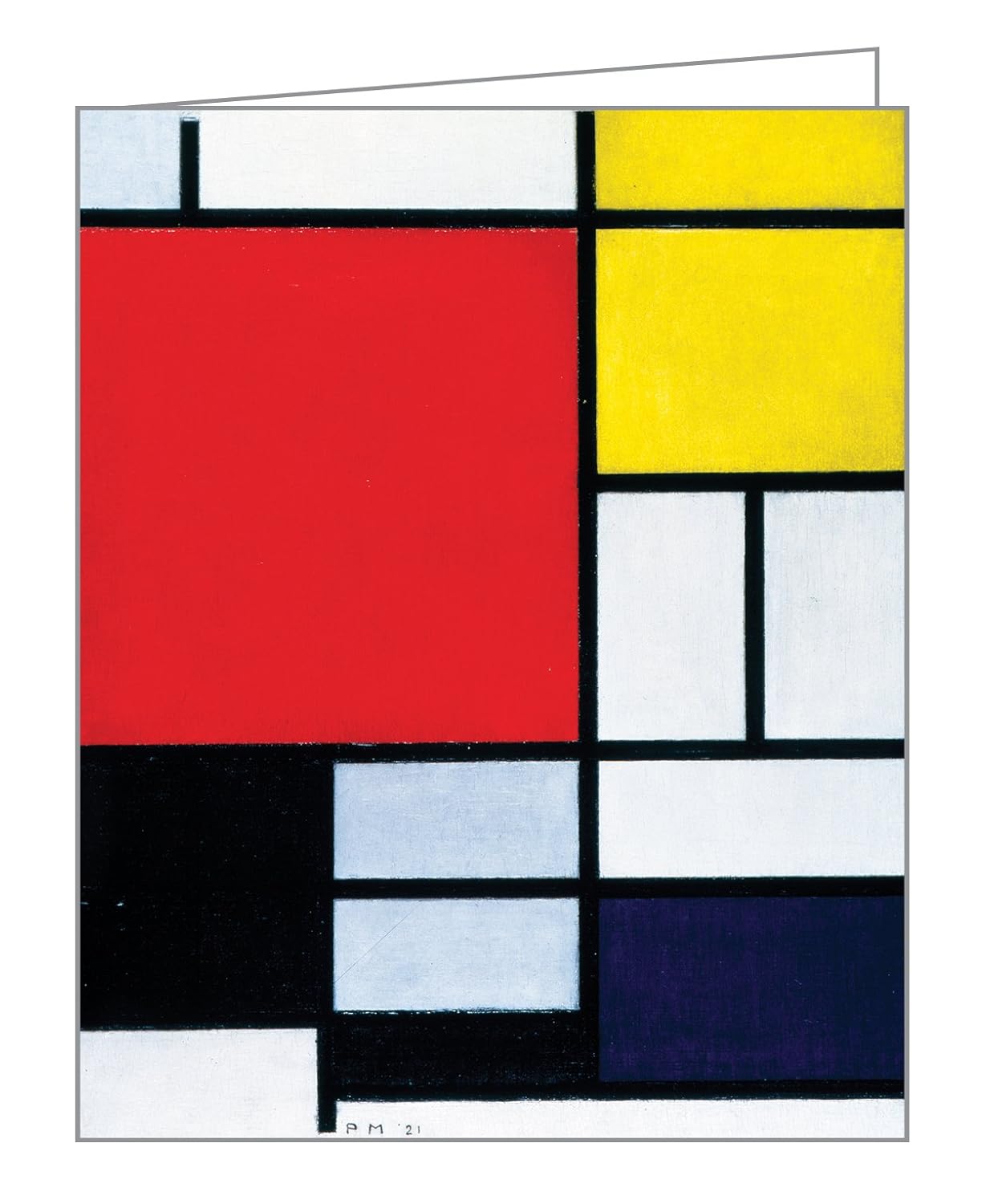 Piet Mondrian Notecard Set