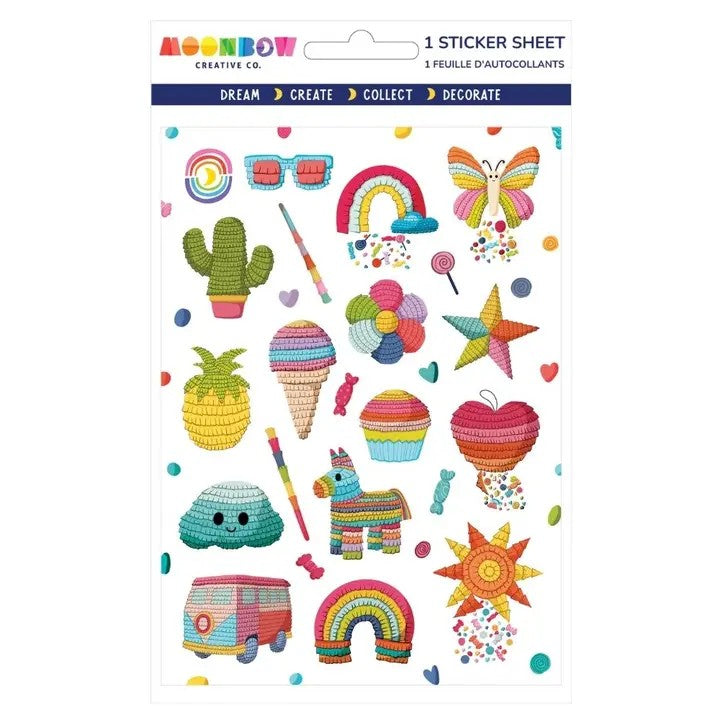 Pinata Bash Glossy Sticker Sheet