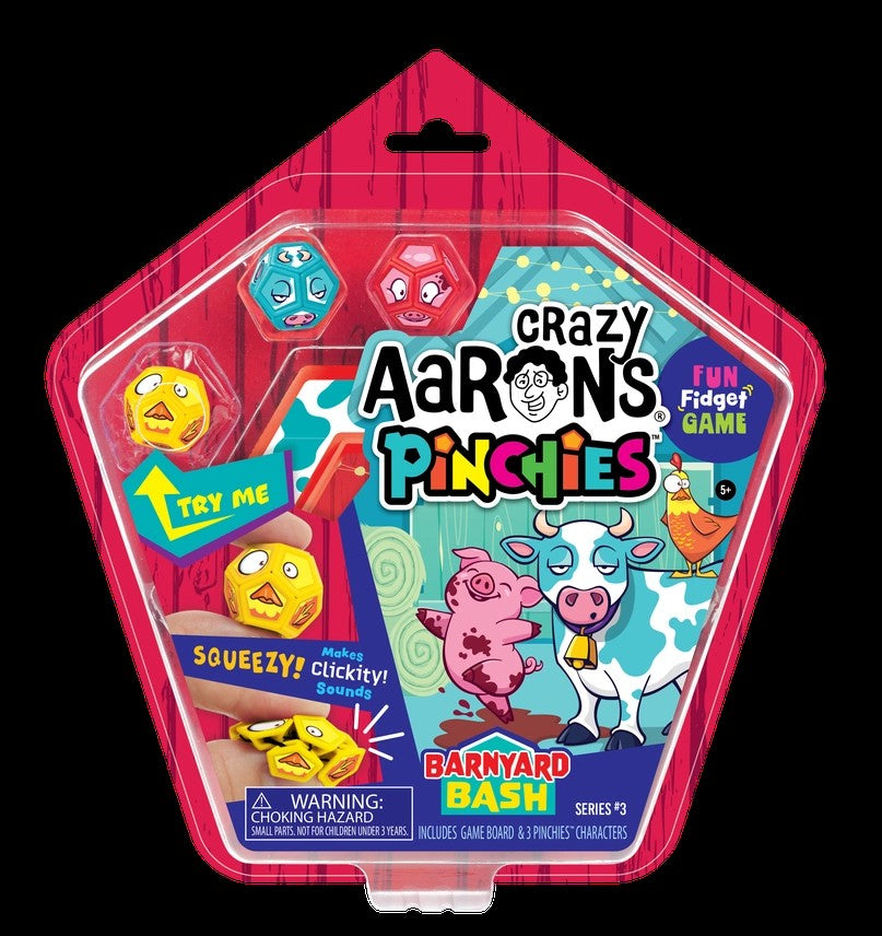 Pinchies Fun Fidget Game Barnyard Bash Series 3