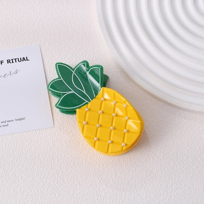 Pineapple Hair Claw Clip