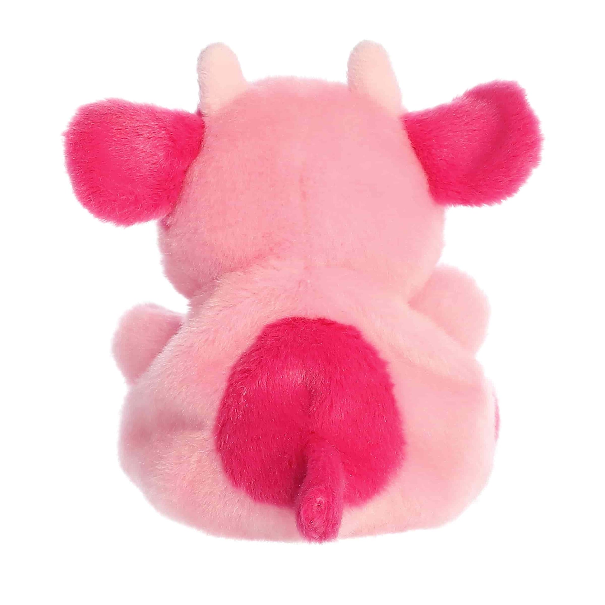Blossom Pink Cow Palm Pals Plush 5"