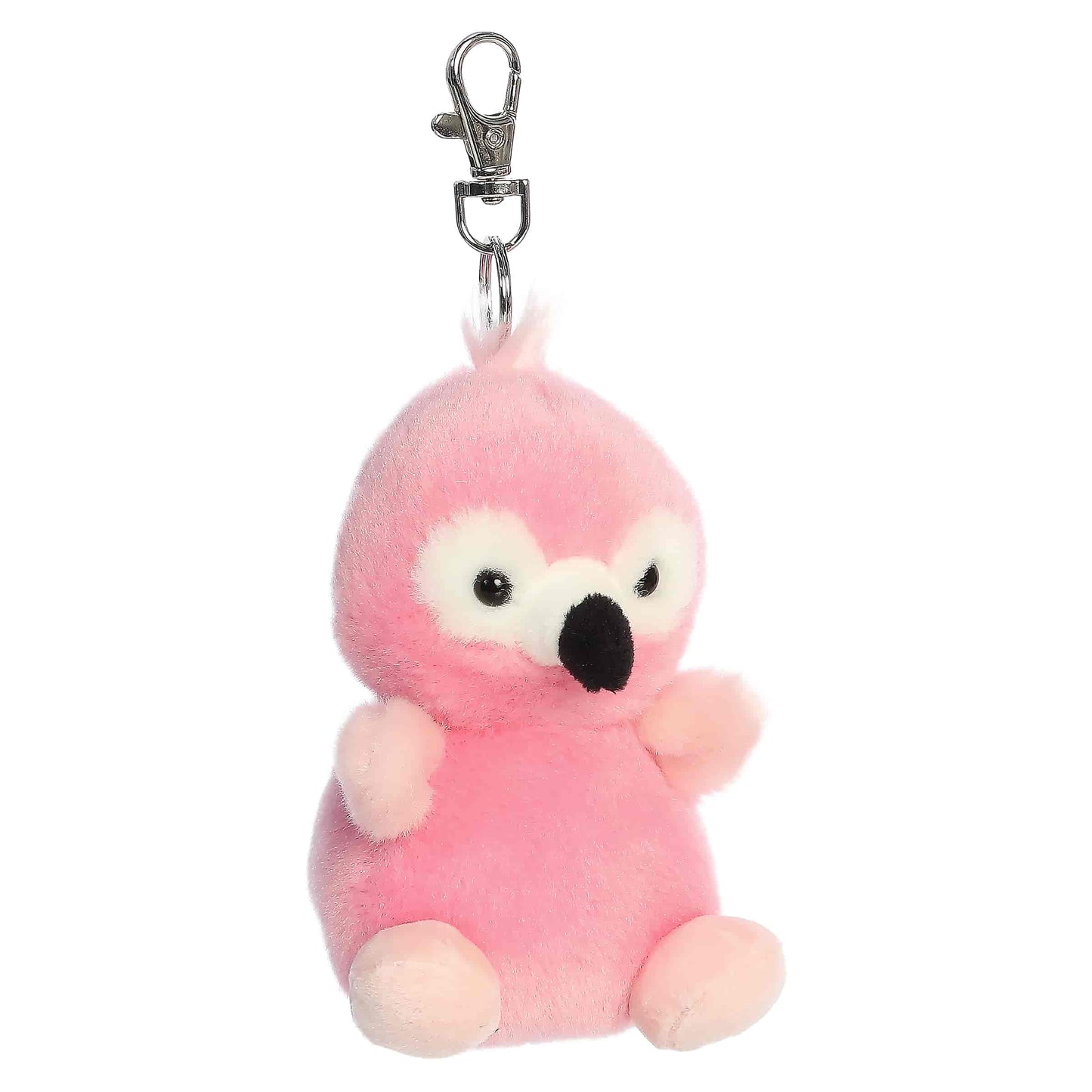 Pinky Flamingo Clip-On Palm Pals Plush 4"