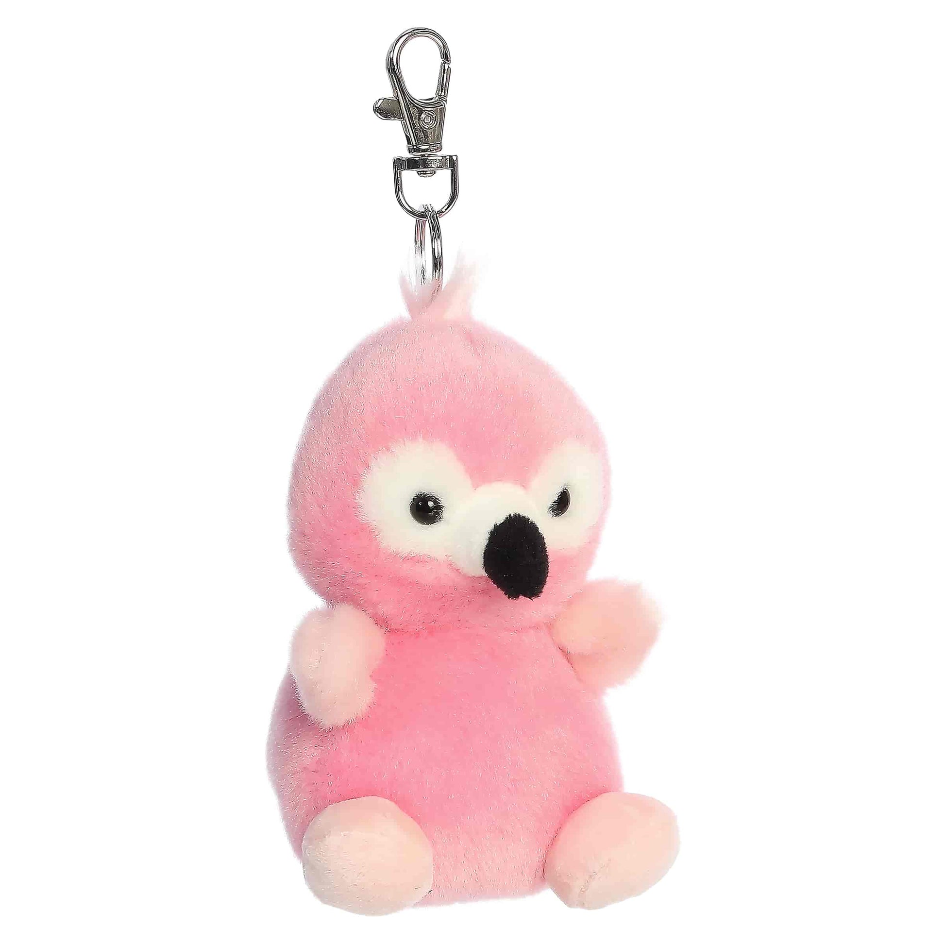 Pinky Flamingo Clip-On Palm Pals Plush 4"