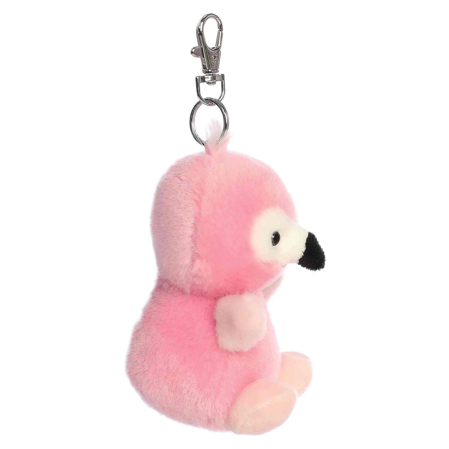 Pinky Flamingo Clip-On Palm Pals Plush 4"