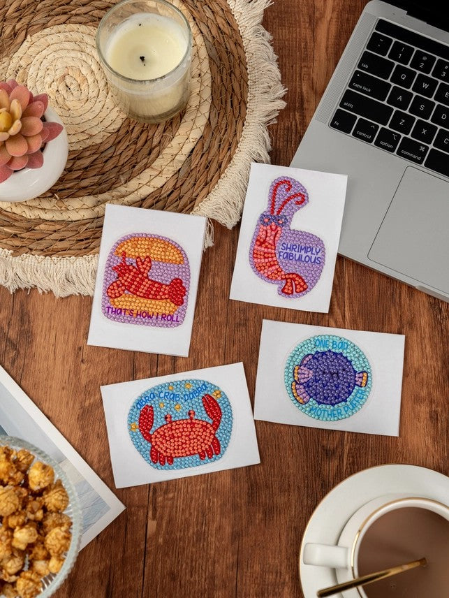 Pixelpop Stay Salty Diamond Art Sticker Kit