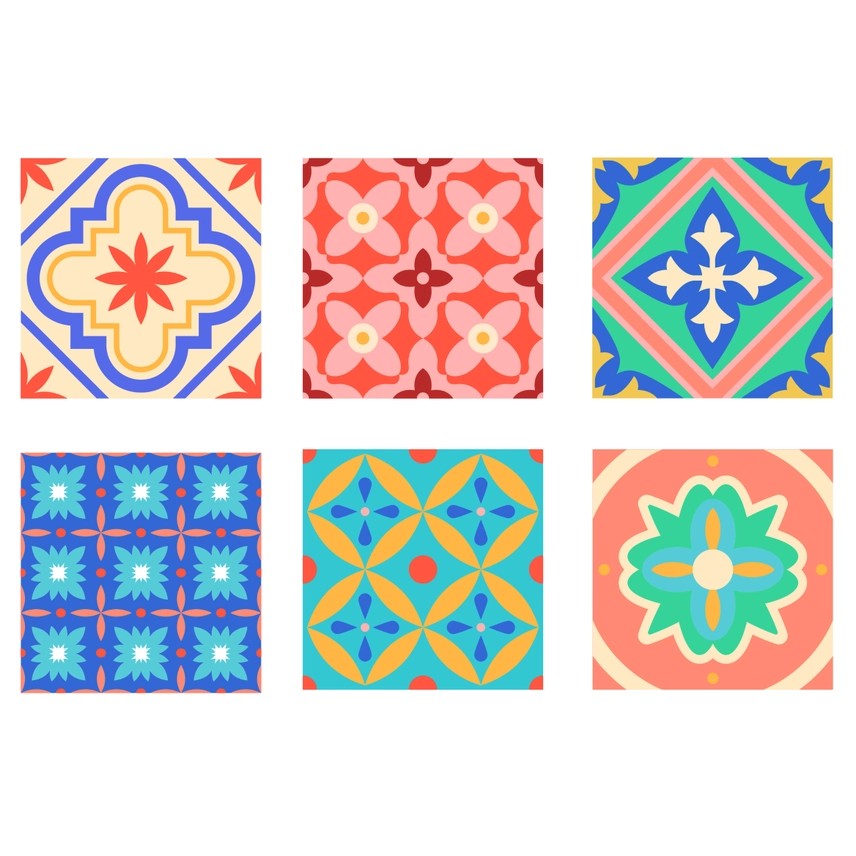 Pixelpop Tiles Of Granada Diamond Art Coaster Kit