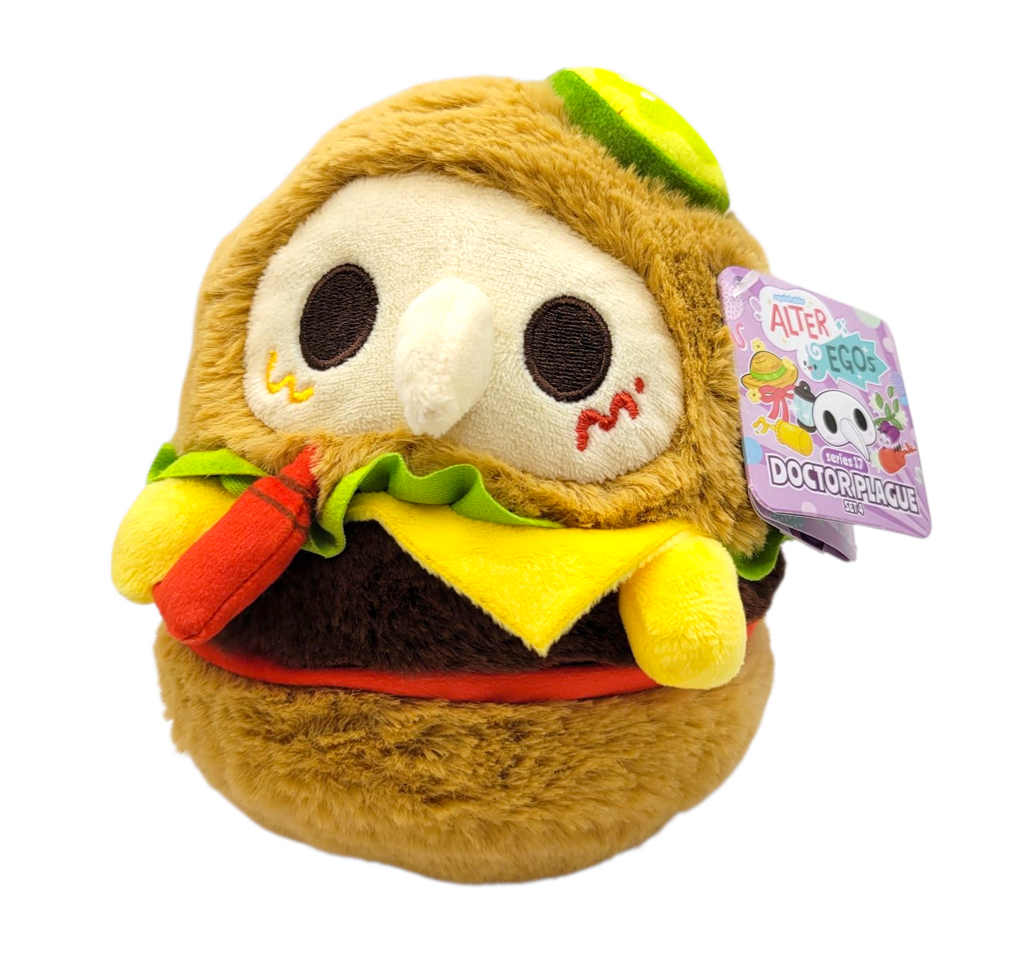Plague Doctor Burger Plush Alter Ego 5"