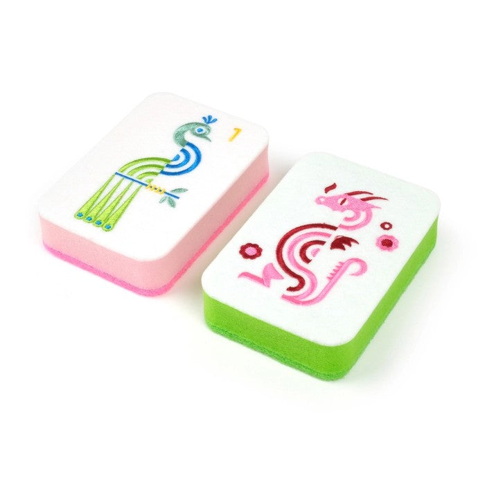 Play Dirty Mahjong Kitchen Sponges
