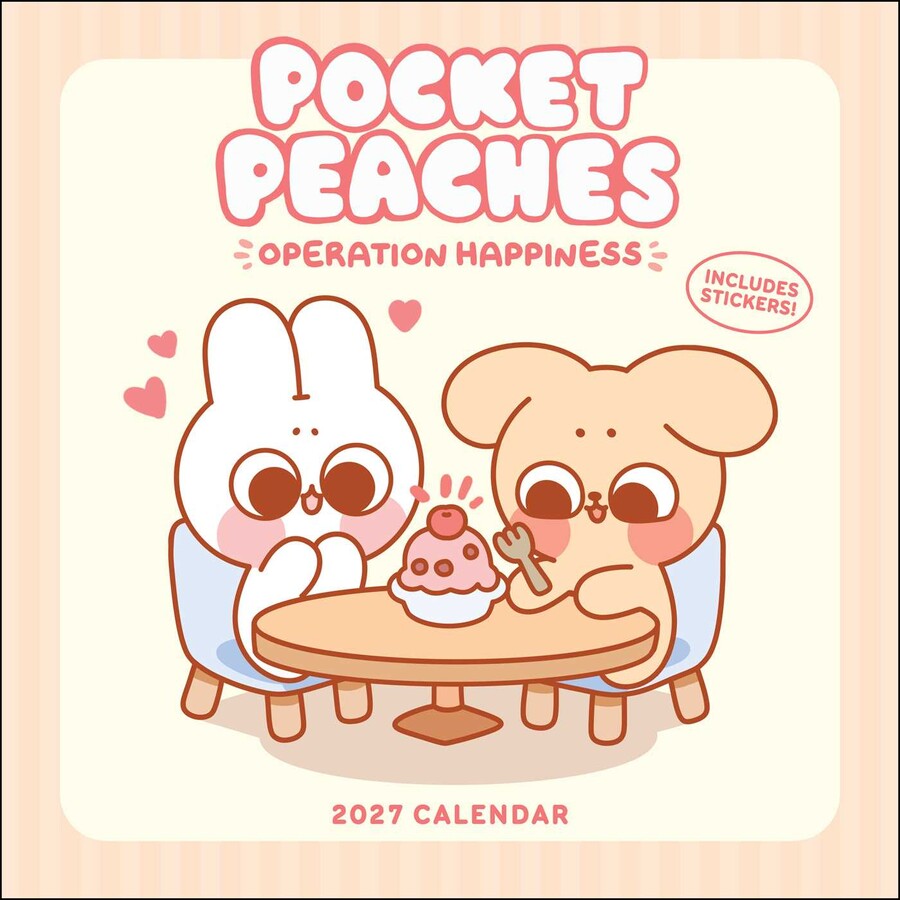 Pocket Peaches 2027 Wall Calender