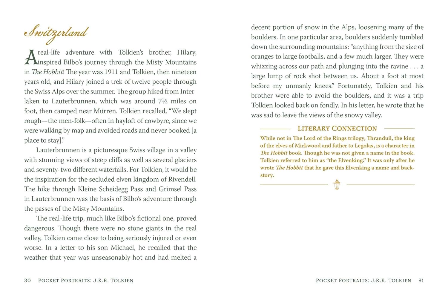 Pocket Portrait J.R.R. Tolkien Book