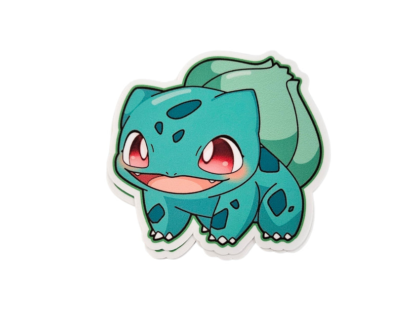 Pokemon Bulbasaur Die Cut Sticker V2
