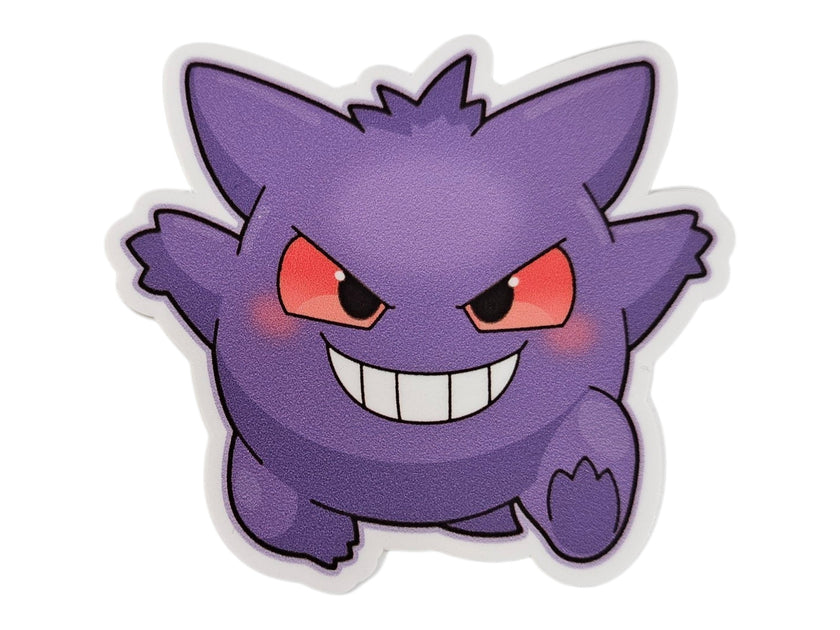 Pokemon Gengar Die Cut Sticker