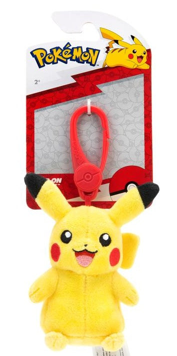 Pokemon Pikachu Clip-On Plush
