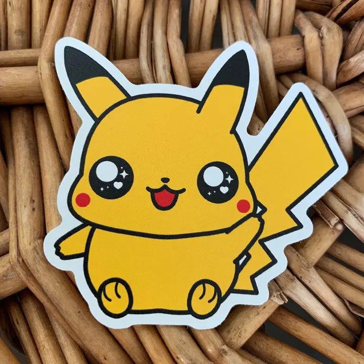 Pokemon Pikachu Die Cut Sticker V1