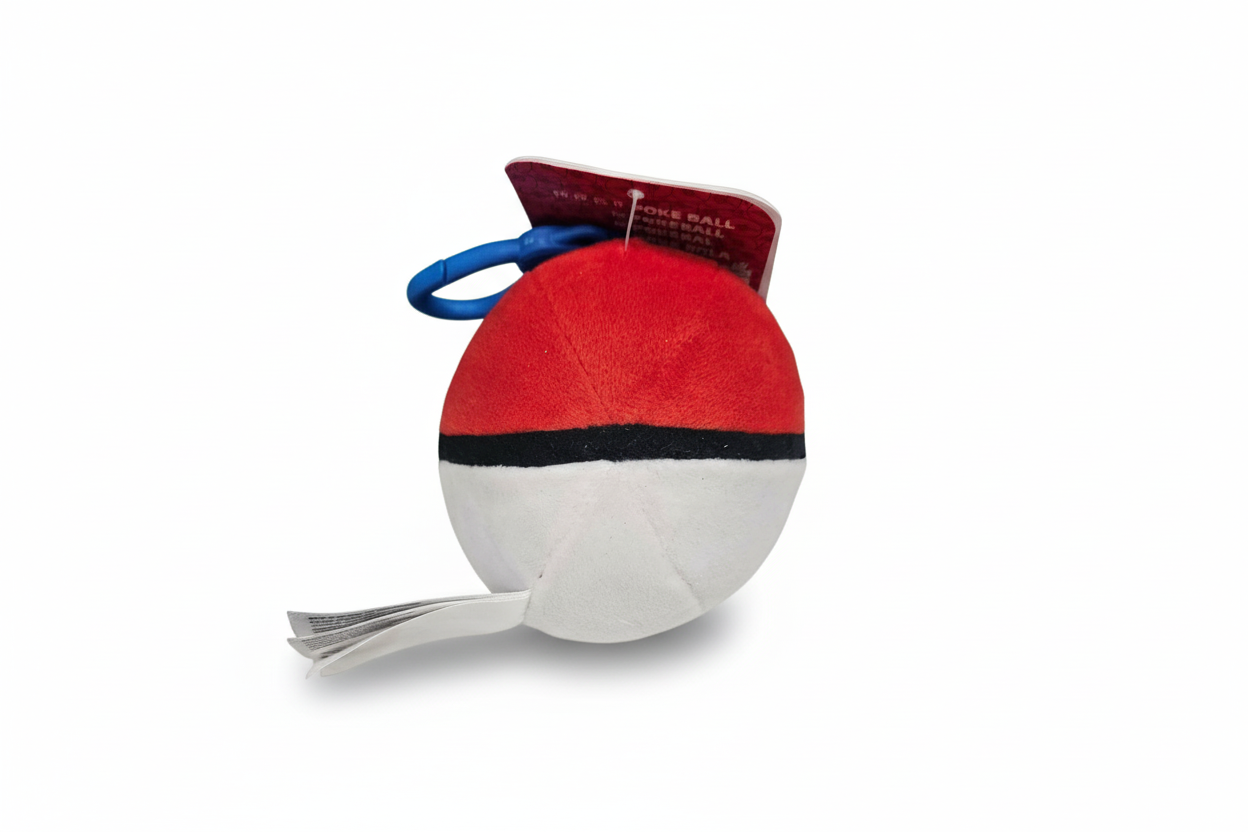 Pokemon Poke Ball Clip-On Plush