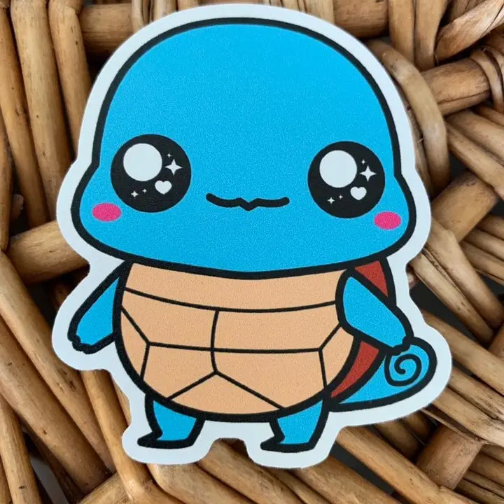 Pokemon Squirtle Die Cut Sticker