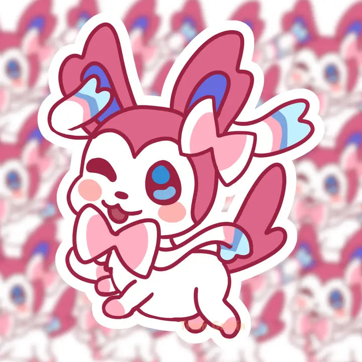 Pokemon Sylveon Die Cut Sticker V1