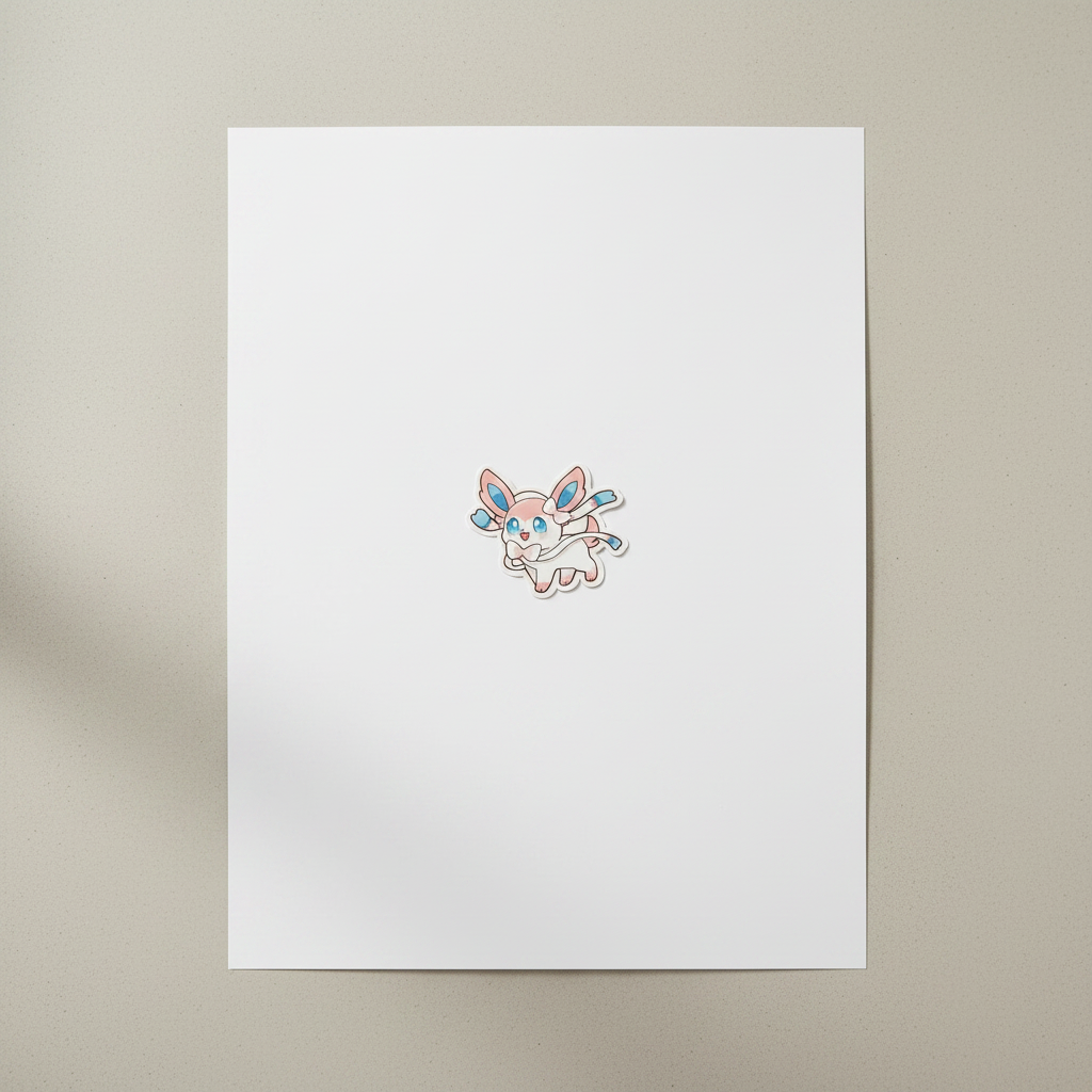 Pokemon Sylveon Die Cut Sticker V2