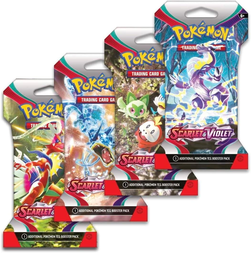 Pokemon Scarlet & Violet Booster Pack Trading Cards