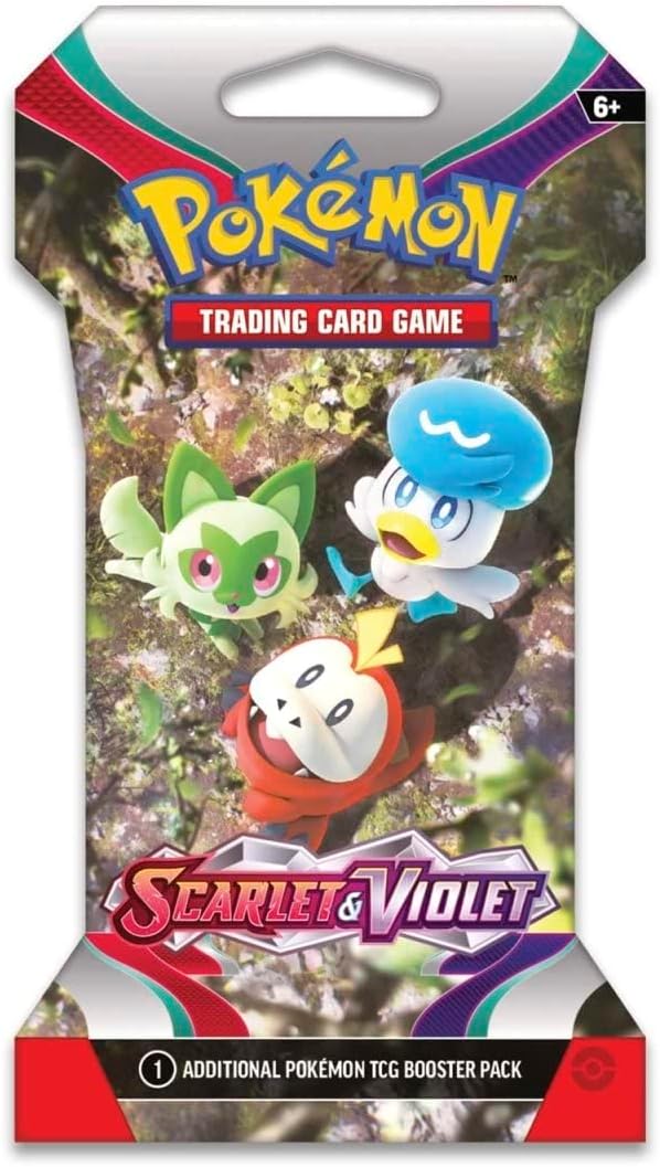 Pokemon Scarlet & Violet Booster Pack Trading Cards