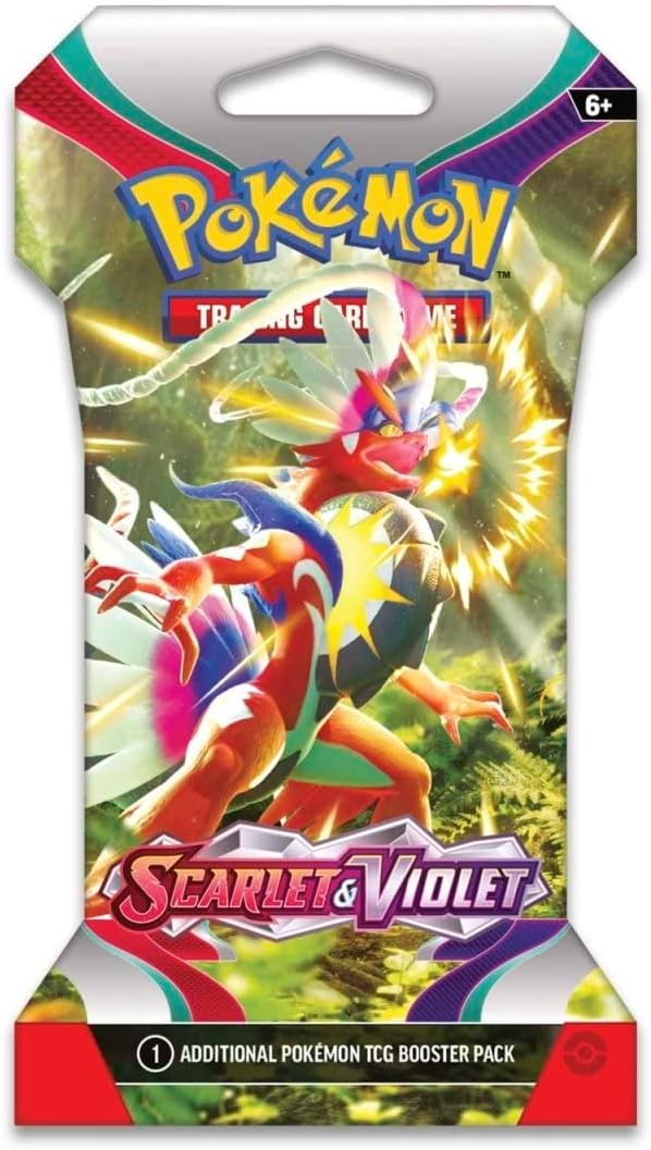 Pokemon Scarlet & Violet Booster Pack Trading Cards