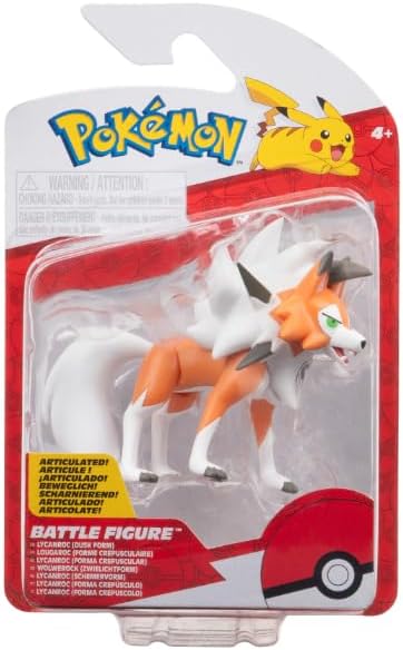 Pokemon Battle Figure Lycanroc Dusk Form