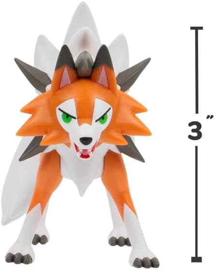 Pokemon Battle Figure Lycanroc Dusk Form