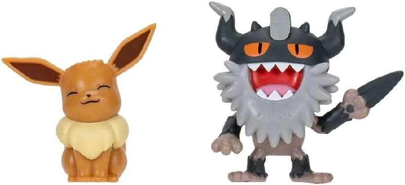Pokemon Battle Figure Set Eevee & Perrserker