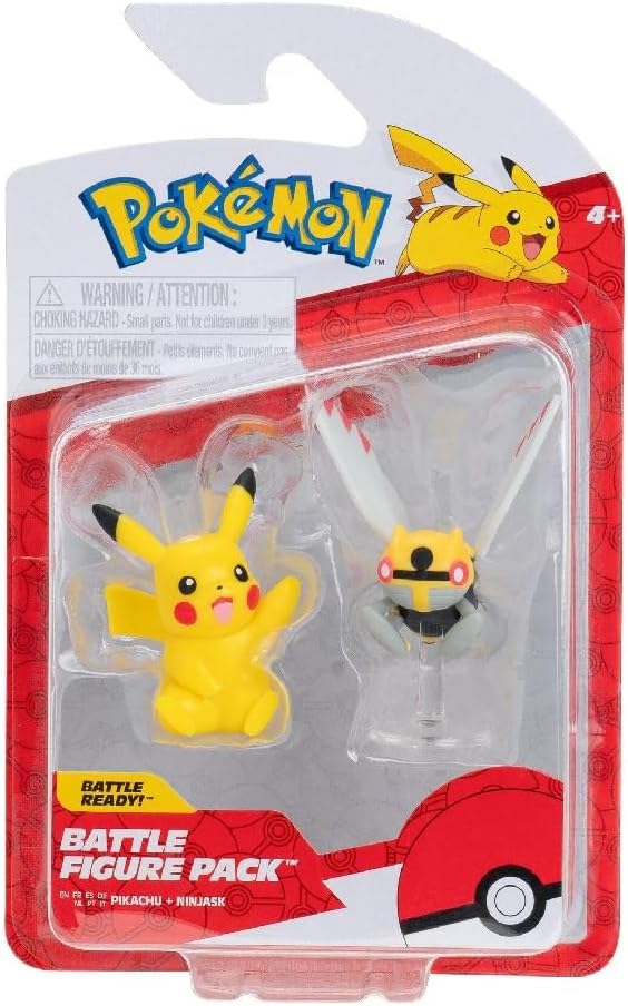 Pokemon Battle Figure Set Pikachu & Ninjask