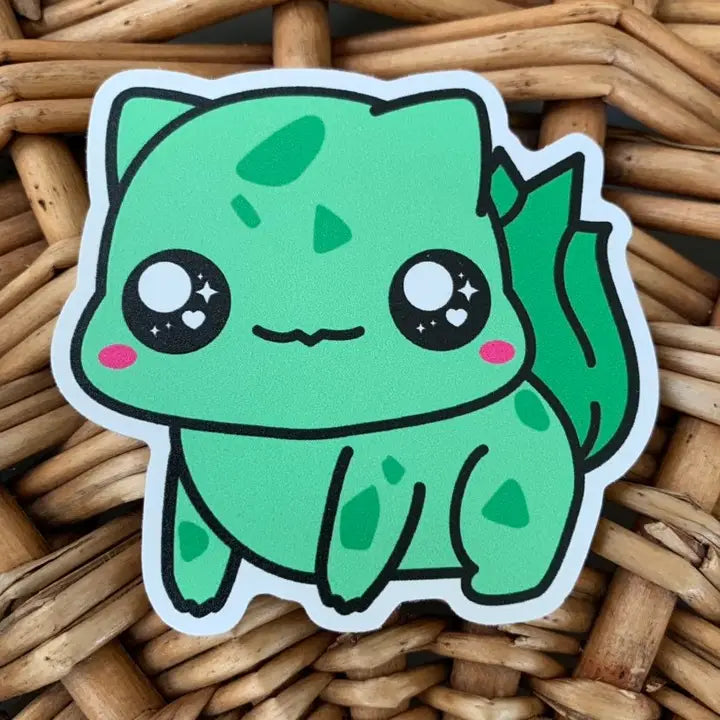 Pokemon Bulbasaur Die Cut Sticker V1