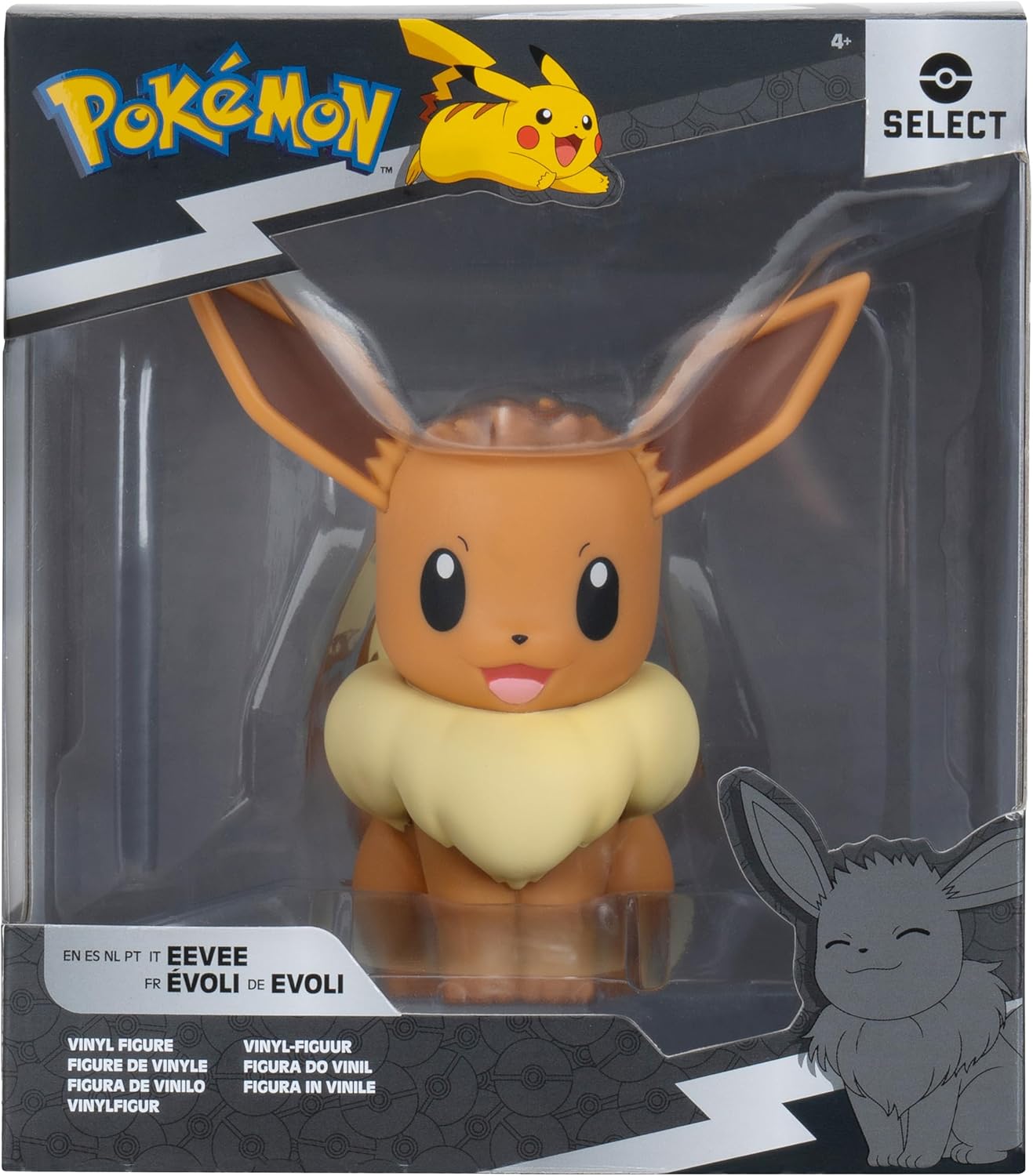 Pokemon Eevee Vinyl Figure 4"