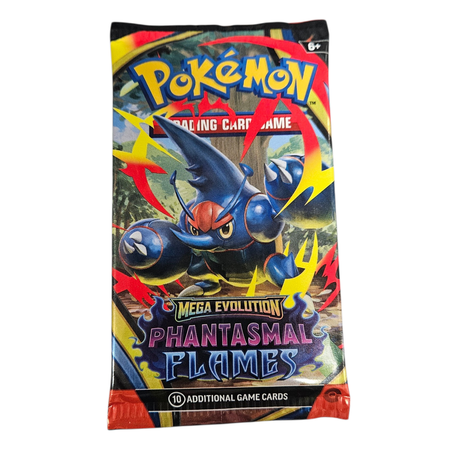Pokemon Mega Evolution Phantasmal Flames Booster Pack Trading Cards
